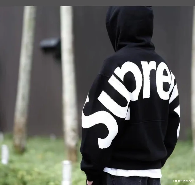 S JACQUARD Grey XL BIG Back LOGO SWEATSHIRT LOGO Sweatshirt Hoodie HOODED M Big L Black 1022